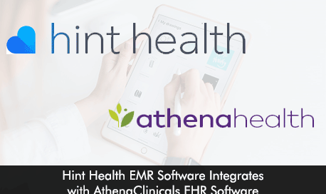 Hint Health EMR Software Integrates with AthenaClinicals EHR Software