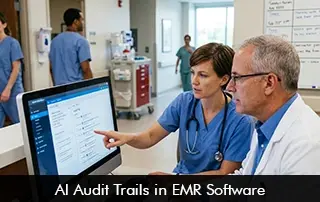 AI Audit Trails in EMR Software