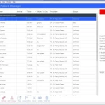 ABELMed EMR software appointment list and patient overview dashboard screenshot.