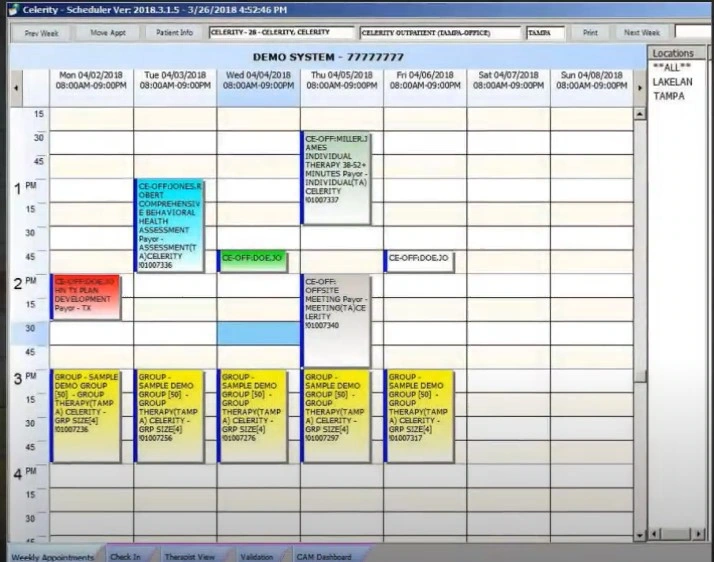 CAM-by-Celerity-EHR-Software-Weekly-Scheduler