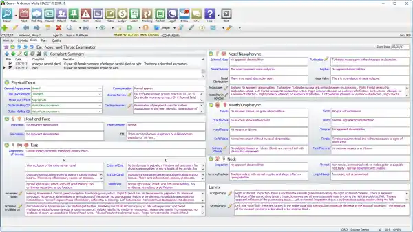Compulink Healthcare Solutions EMR Software—Demo Screenshot