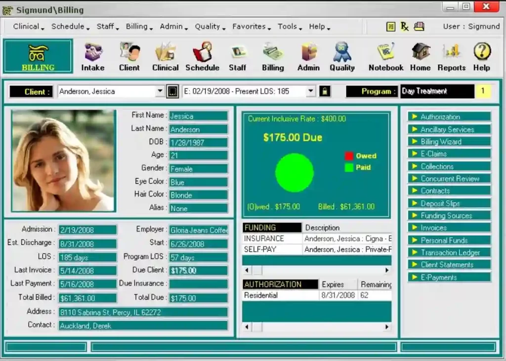 EMRx EHR Practice Management Software Billing