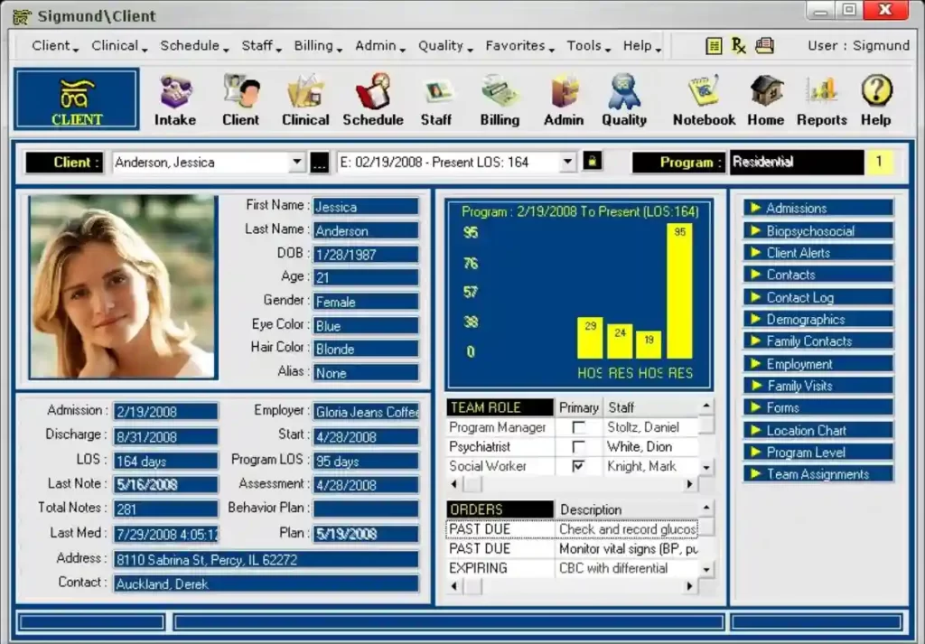 EMRx EHR Practice Management Software Client