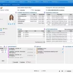MaximEyes EMR Software patient's chart showing active eye medications and optical orders.