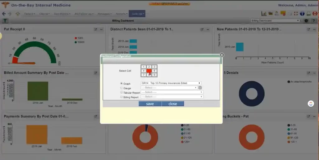 PrognoCIS EMR Software and Practice Management Software Demo Screenshot