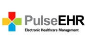 PulseEHR logo with a colorful cross icon and the words PulseEHR Electronic Healthcare Management.