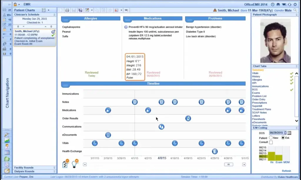 SALUS-EMR-Software-Patient-Charting-Demo-Screenshot