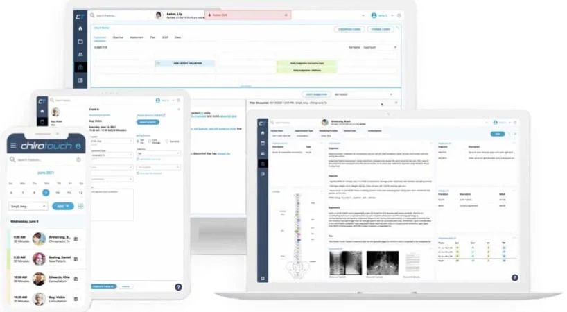 ChiroTouch Chiropractic EMR Software Demo Screenshot