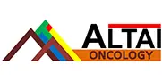 Logo for ALT AI Oncology: a multicolored, geometric peak icon next to bold 'ALT AI ONCOLOGY' text.