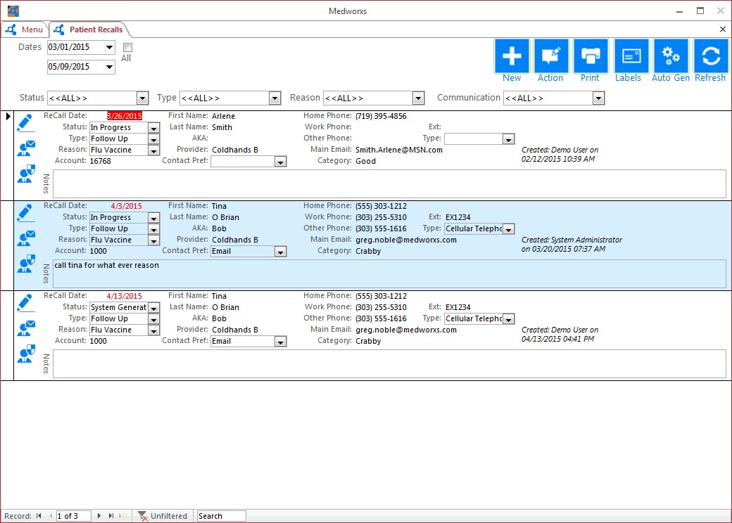 MedWorxs Evolution EHR Software EHR and Practice Management Software