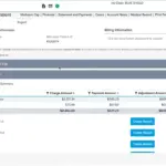 WebPT EMR Software billing information demo
