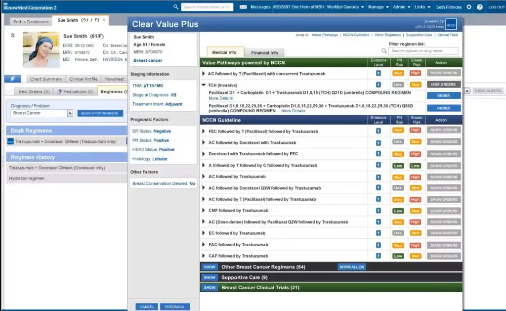 iKnowMed Generation 2 EHR EMR Software Clear View Plus