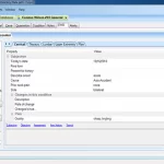 ECLIPSE EMR software patient evaluation and encounter documenting dashboard screenshot.