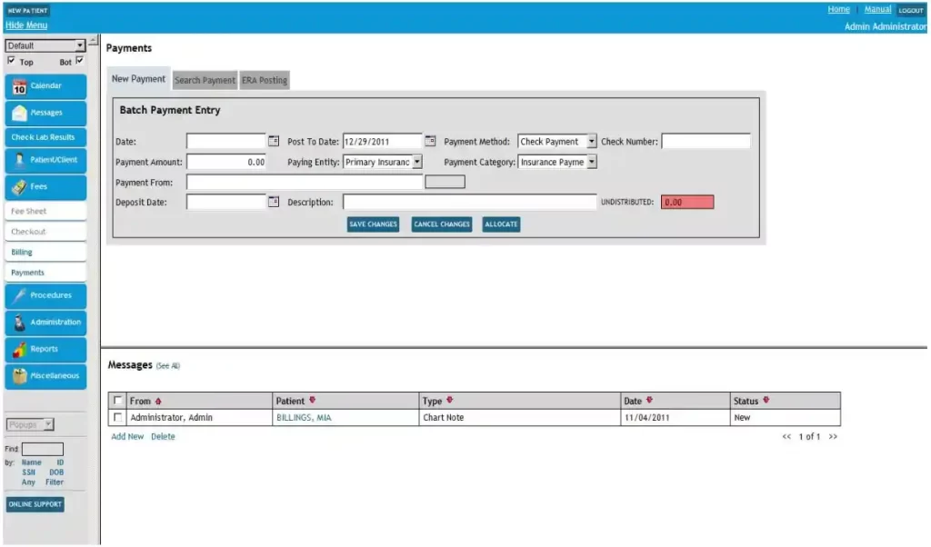 EncounterWorks EMR software and Billing software demo