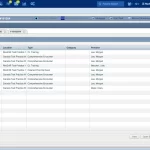 RevolutionEHR software patient examination list detail, and completion status interface screenshot.