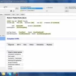 4medica iEHR software patient chart and records dashboard interface screenshot.