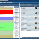 ARIA oncology EMR software patient appointments and treatment tasks and statuses dashboard screenshot.