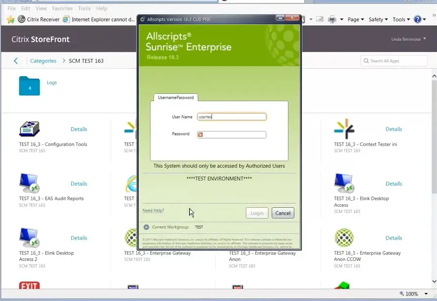 Sunrise-Ambulatory-Care-EHR-Software-Login