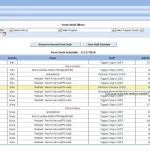 CareLogic EHR software showing client list and appointment details.