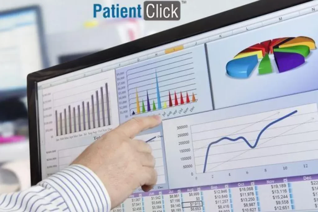PatientClick-EMR-Software - analytics dashboard