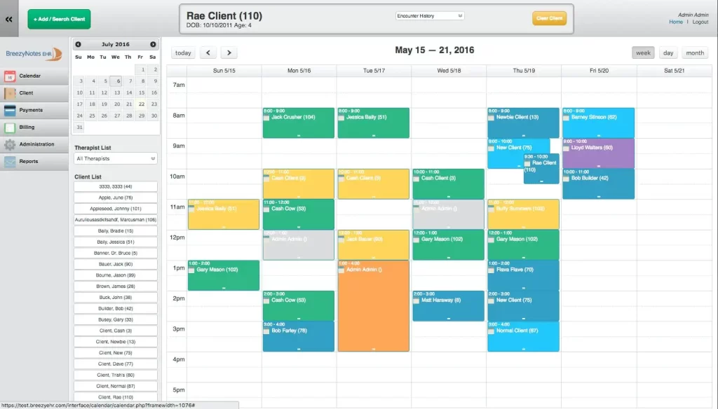 BreezyNotes-EMR-Software-Client-Appointments