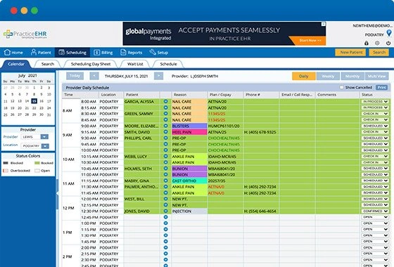Practice-EHR-Practice-Management-Software-Fully-Loaded-Scheduling