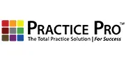 Practice Pro logo with a colorful grid icon and the text 'PRACTICE PRO' and the tagline 'The Total Practice Solution For Success'.