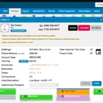 Practice Pro EMR software appointment scheduling dashboard screenshot.