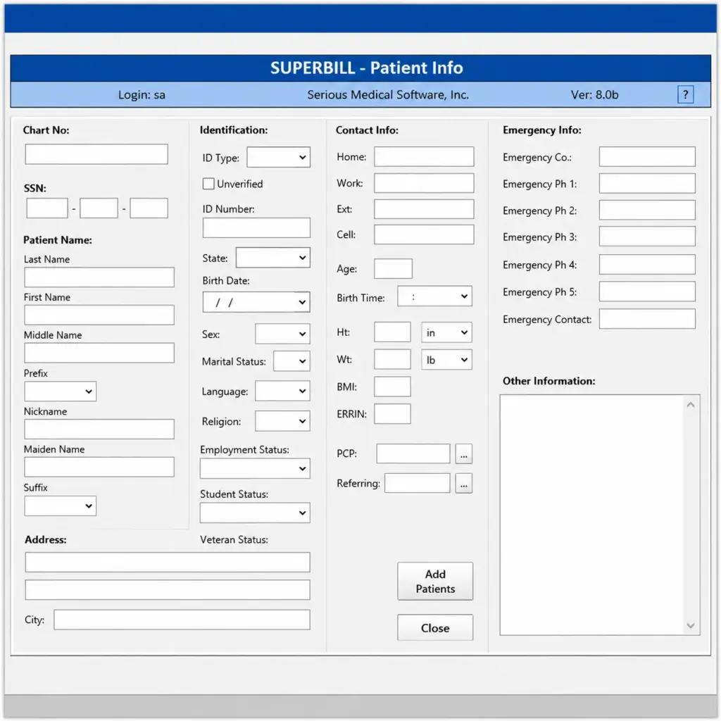 CPSI TruBridge EMR Software patient information