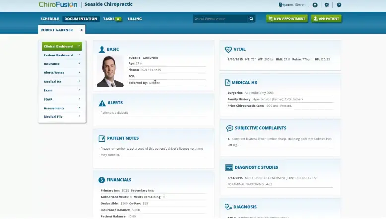 ChiroFusion EHR Software EHR and Practice Management Software