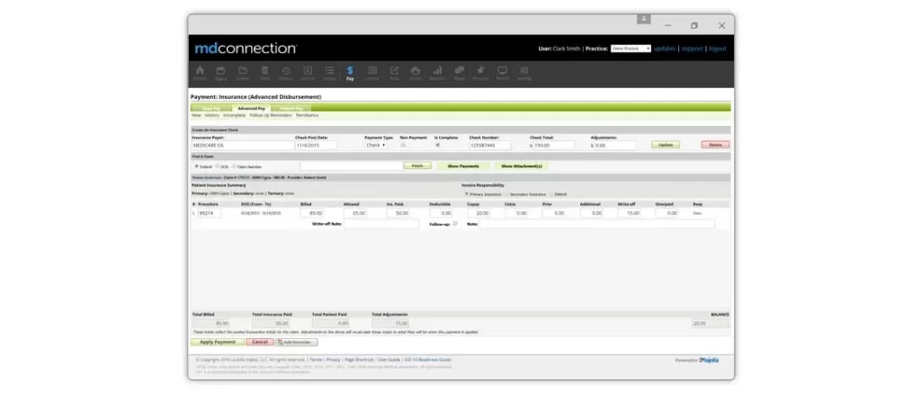 MDConnection-EMR-Practice-Management-Software-Demo
