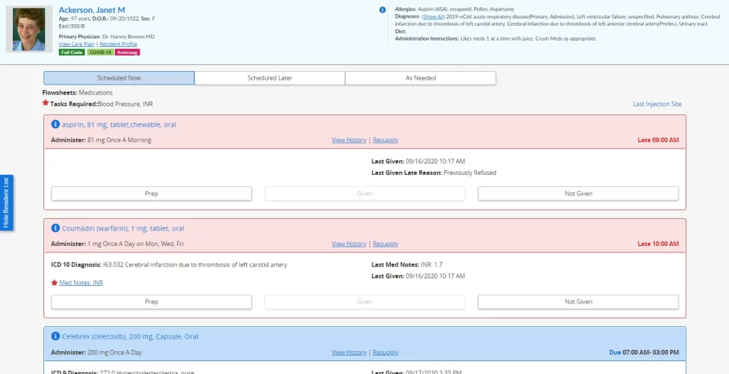 MatrixCare-EMR-Software-FlowSheets