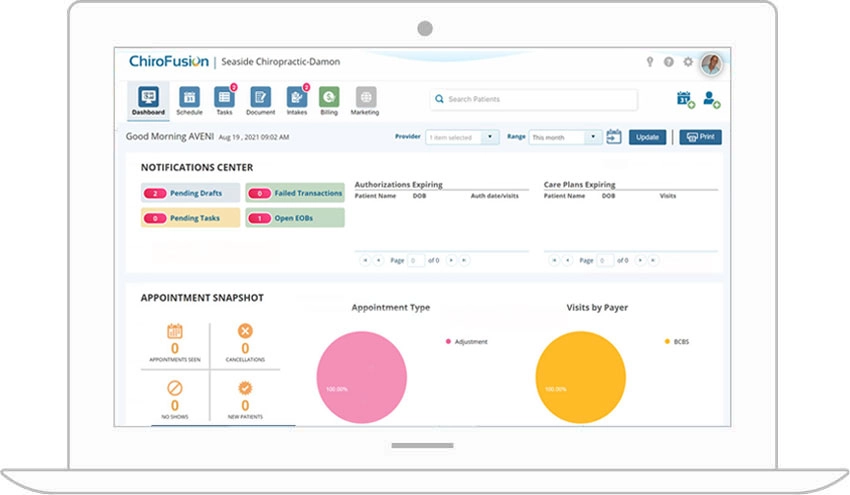 chirofusion-emr-software-dashboard.