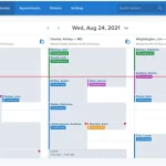 Remedly EMR Software - Appointment Scheduling software dashboard screenshot.