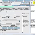 Liquid EHR software patient information form dashboard screenshot.