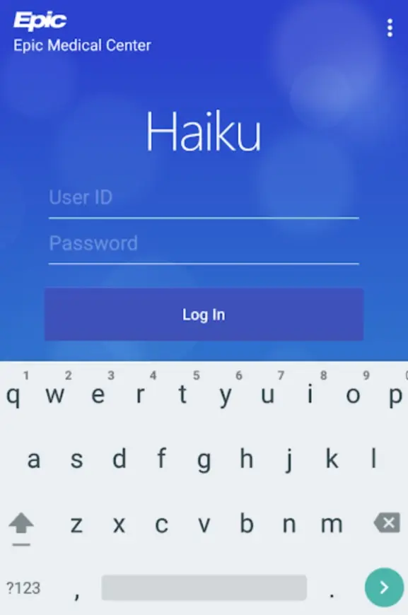 Epic Care Ambulatory EMR Practice Management Login