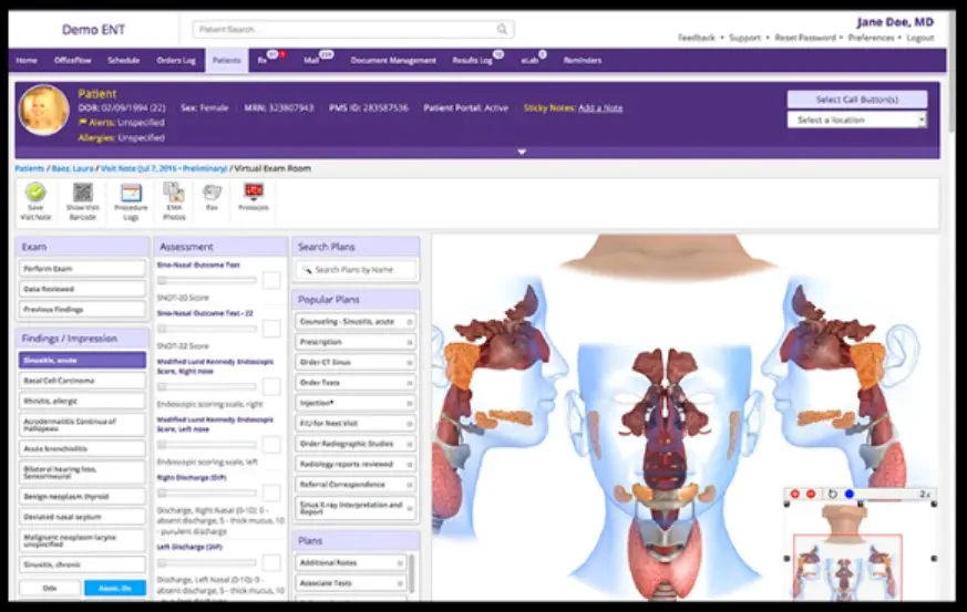 EMA Telehealth Enabled EHR Practice Management Software Demo