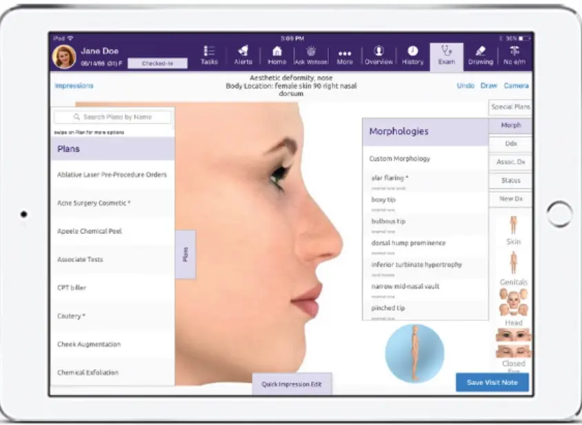 EMA Telehealth Enabled EHR Practice Management Software Ipad