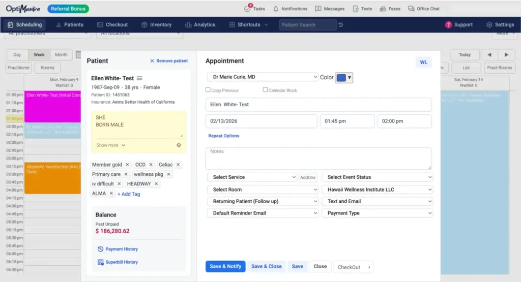 OptiMantra-EMR-Software-System