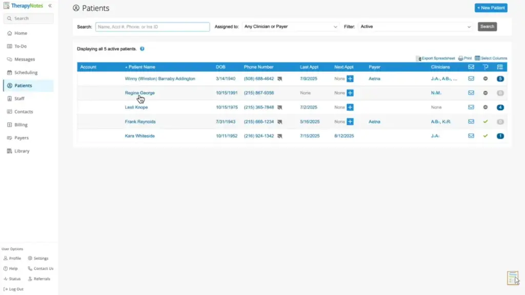 TherapyNotes-EMR-Software-Patient-Portal