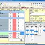 EZBIS EHR software treatment tracking, and medical charting dashboard screenshot.