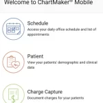 ChartMaker Patient Scheduling EMR Software Dashboard