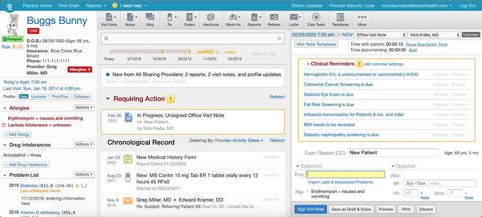 ElationHealth EHR Software EHR and Practice Management Software