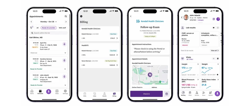 athenaOne Mobile EMR Software by athenaHealth