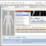Phoenix Ortho EHR software X-ray images evaluation dashboard screenshot.
