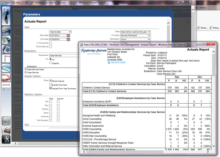 Penelope Case Management Software EHR and Practice Management Software