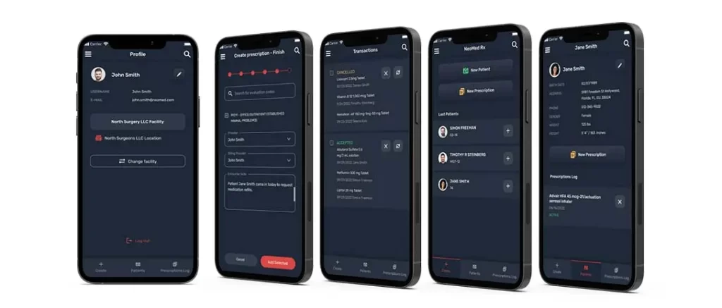 NeoMED EHR Software Mobile EMR Software