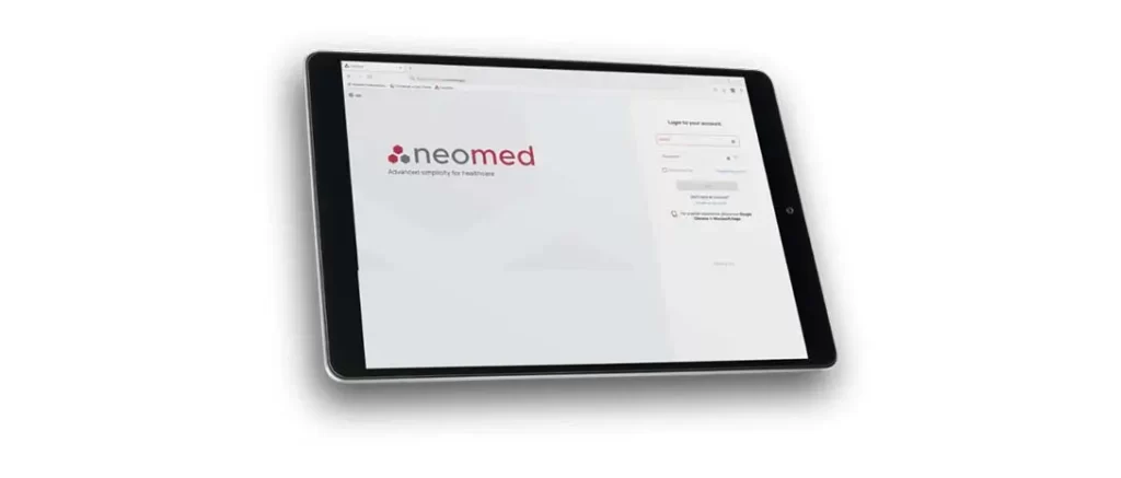 NeoMED EHR Software ipad EMR Software