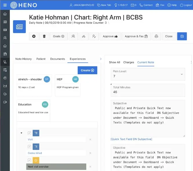 HENO EMR Software - Appointment scheduling software