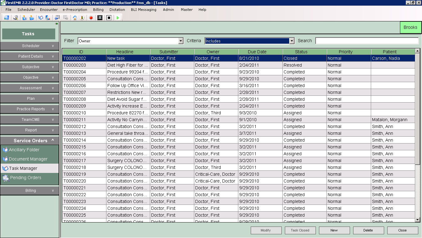 FirstEMR Software EHR and Practice Management Software